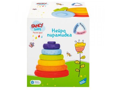 Игрушка развивающая Fancy Baby Нейропирамидка 1-00423767_7