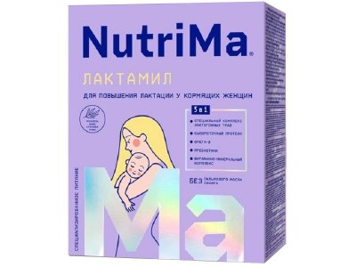 Смесь NutriMa Лактамил для кормящих женщин 350 г 1-00201724_1