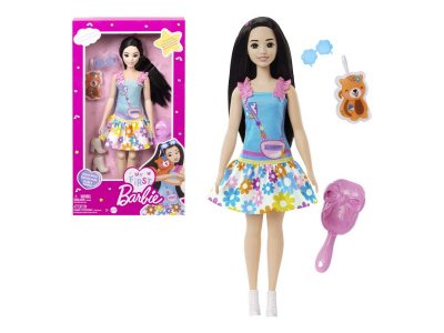 Кукла Barbie My First Barbie Рене с 3 модными аксессуарами, 34,3 см 1-00434045_2