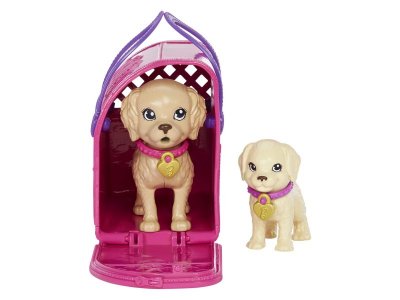 Кукла Barbie Pup Adoptio Барби и щенки с аксессуарами для ухода за собаками 1-00434046_4