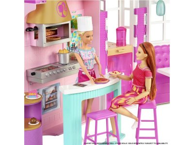 Кукла Barbie Cook`n Grill Restaurant Переносной ресторан Кухня и Гриль с аксессуарами 1-00434048_6