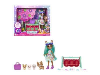 Кукла Mattel Enchantimals Корги Криция и Шоу - лучшие друзья малышей с аксессуарами 1-00434050_2