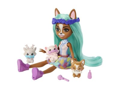 Кукла Mattel Enchantimals Корги Криция и Шоу - лучшие друзья малышей с аксессуарами 1-00434050_5