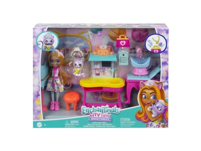 Кукла Mattel Enchantimals Кабинет Врача с аксессуарами и принадлежностями доктора 1-00434051_3