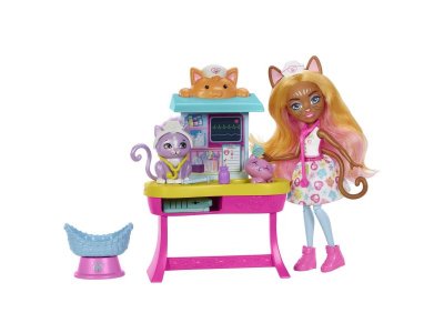 Кукла Mattel Enchantimals Кабинет Врача с аксессуарами и принадлежностями доктора 1-00434051_1