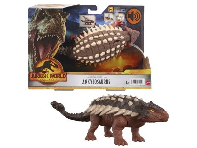 Фигурка Mattel Jurrassic World Рычащий Динозавр, с вращающимися лапами, хвостом, звук 1-00434057_5