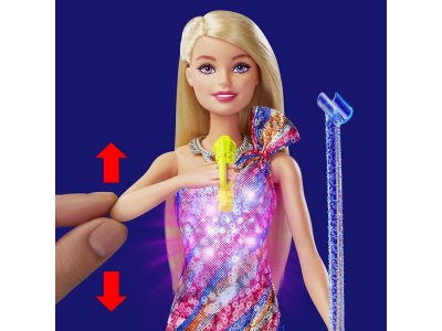 Кукла Barbie Big City Big Dreams Большой город Большие мечты: Певица с 5 аксесс., свет/звук, 28 см 1-00434062_9