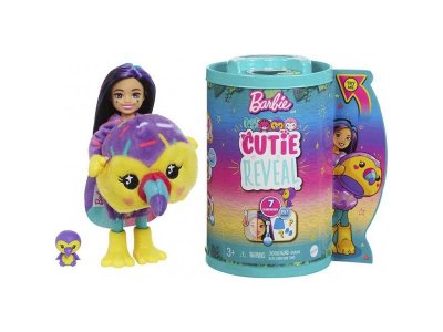 Кукла Barbie Cutie Reveal Милашка Челси в костюме животного и фигурка питомца 1-00434065_1