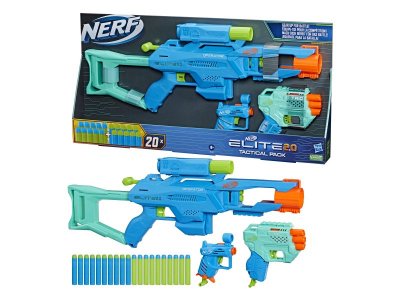 Набор игрушечного оружия Hasbro Nerf Elite 2.0 Tactical Pack (1 винтовка, 2 пистолета, 20 снарядов) 1-00434068_2