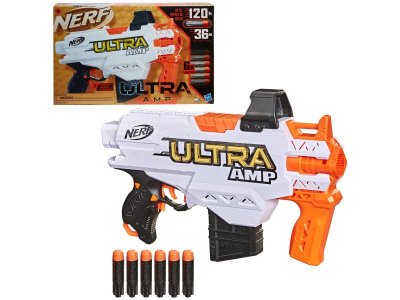 Оружие игрушечное Hasbro Nerf Автомат Ultra AMP (6 снарядов, электрический податчик снарядов) 1-00434069_2