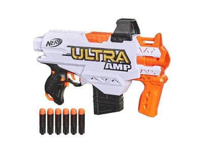 Оружие игрушечное Hasbro Nerf Автомат Ultra AMP (6 снарядов, электрический податчик снарядов) 1-00434069_1