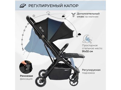 Коляска прогулочная книжка Sweet Baby Aura 1-00434005_9