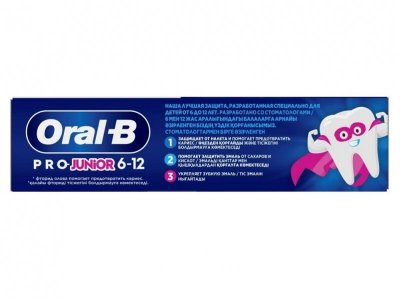 Зубная паста Oral-B Pro-Junior Мягкий Вкус 75 мл 1-00434222_2