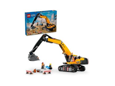 Конструктор Lego City Желтый строительный экскаватор 1-00433857_3