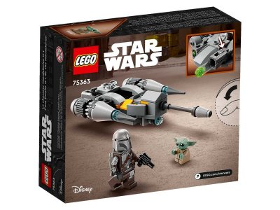 Конструктор LEGO Star Wars Микроистребитель Мандалорца N-1 75363 1-00433892_6