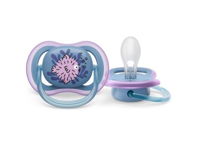 Пустышка Philips Avent ultra air силиконовая с футляром, 6-18 мес, 2 шт. 1-00433310_4