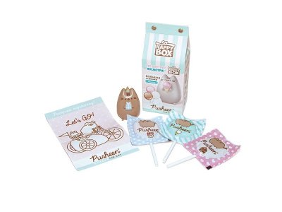 Карамель с игрушкой Happy Box Pusheen в коробочке 30 г 1-00434231_3