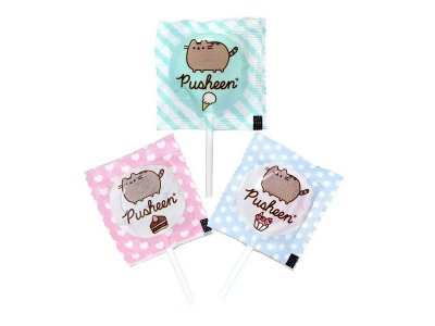 Карамель Sweet Pops Pusheen круглая на палочке 10 г 1-00434232_2