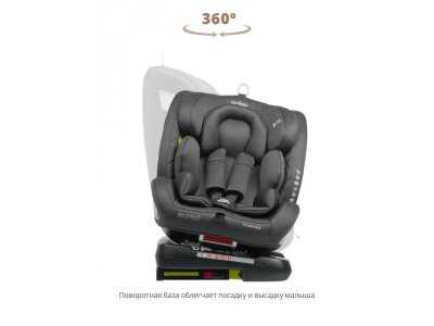 Автокресло Indigo Tourneo Isofix 0-36 кг, 0-12 лет, группа 0/1/2/3 1-00434319_14