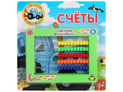 Счеты Играем вместе Синий Трактор 1-00434402_1