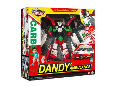 Трансформер Hello Carbot Карбот. Dandy Ambulance, свет/звук 25 см, S1 1-00434648_3