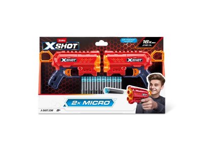 Игрушка Zuru X-Shot Бластер Excel микро, 2 шт. 1-00434773_4