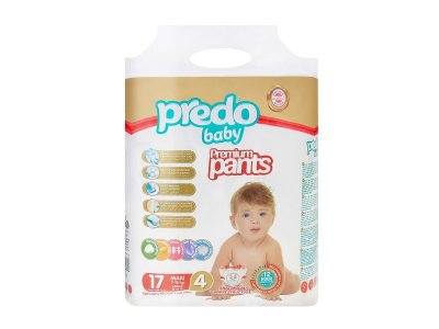 Подгузники-трусики Predo Baby № 4 (7-18 кг) 17 шт. 1-00435476_1