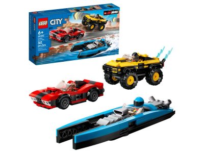 Конструктор Lego City Комбинированный гоночный набор 1-00436767_1