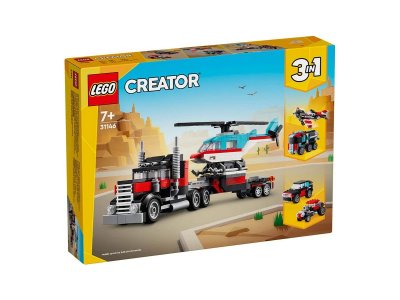 Конструктор Lego Creator 3-in-1 Бортовой грузовик с вертолетом 1-00436769_6