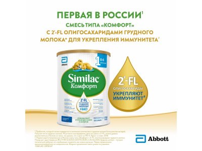 Смесь Similac 1 Комфорт 750 г 1-00305132_3