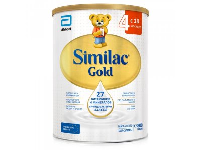 Молочко Similac 4 Gold детское сухое 800 г 1-00351115_8