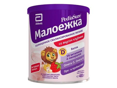 Смесь PediaSure Малоежка со вкусом клубники 400 г 1-00237170_11