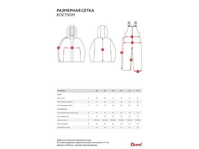 Костюм куртка и брюки Oldos Active Гоя 1-00437509_11