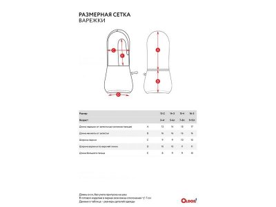 Варежки Oldos Active Аник 1-00437999_4