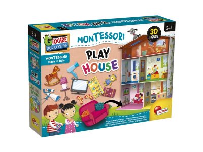 Игра обучающая Lisciani Мой Дом, серия Giocare Educare Montessori 1-00438433_1