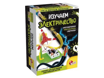 Набор игровой Lisciani Изучаем Электричество, серия I`m a Genius Science 1-00438434_1