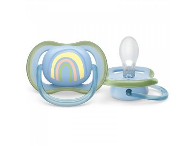 Пустышка Philips Avent ultra air силиконовая с футляром, 0-6 мес., 2 шт. 1-00438440_3