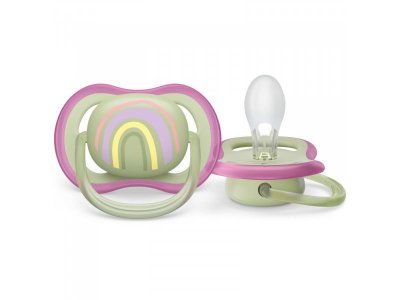 Пустышка Philips Avent ultra air силиконовая с футляром, 0-6 мес., 2 шт. 1-00438441_5