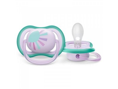 Пустышка Philips Avent ultra air силиконовая с футляром, 0-6 мес. 1-00438443_1