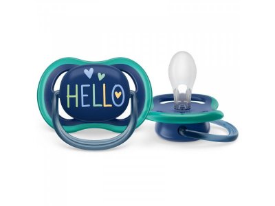 Пустышка Philips Avent ultra air силиконовая с футляром, 18 мес.+, 2 шт. 1-00438452_4