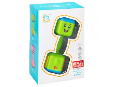 Игрушка музыкальная Maya Toys Гантель-проектор 1-00439580_6