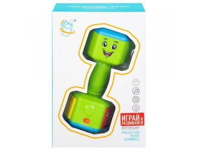 Игрушка музыкальная Maya Toys Гантель-проектор 1-00439580_8