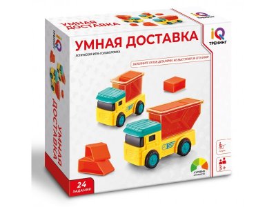 Игра настольная 1Toy IQ Тренинг логическая Умная доставка 1-00439644_1