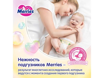 Подгузники Merries размер XL  12-20 кг, 40 шт. 1-00439729_3