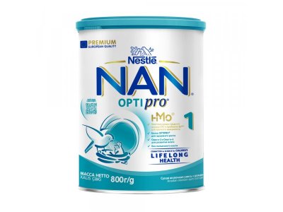 Смесь Nestle NAN 1 молочная сухая Optipro 800 г 1-00104165_14