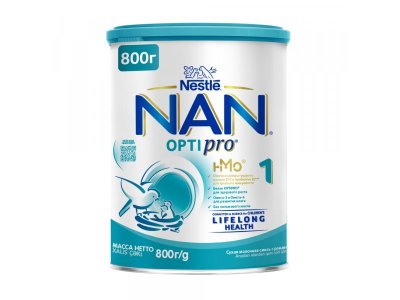 Смесь Nestle NAN 1 молочная сухая Optipro 800 г 1-00104165_1