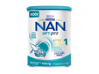 Смесь Nestle NAN 1 молочная сухая Optipro 400 г 1-00102461_1