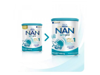 Смесь Nestle NAN 1 молочная сухая Optipro 400 г 1-00102461_5