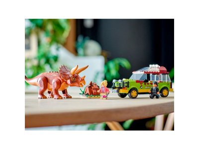 Конструктор детский LEGO Jurassic World Поиски трицератопса, 281 деталей, возраст 8+ 1-00440000_2