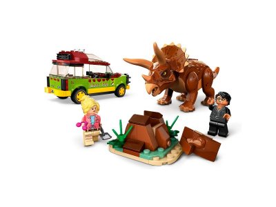 Конструктор детский LEGO Jurassic World Поиски трицератопса, 281 деталей, возраст 8+ 1-00440000_8